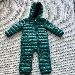 Primary - Baby lightweight puffer suit - Worn once!